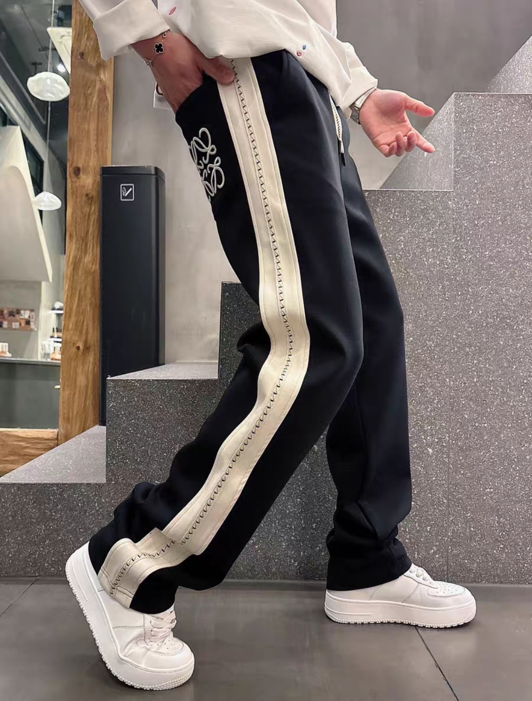 Loewe Embroidered Sweatpants