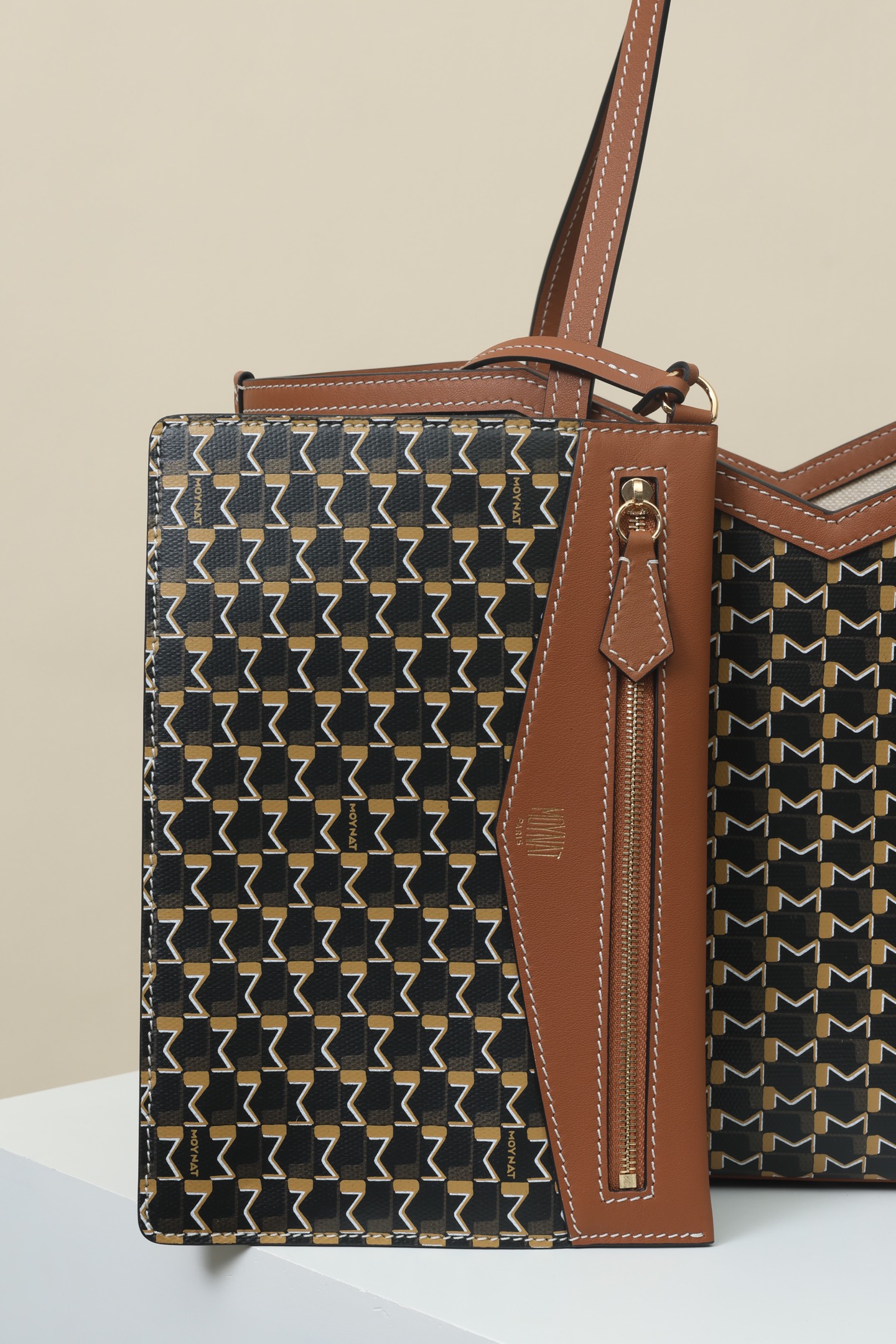 Moynat Canvas Tote Bag