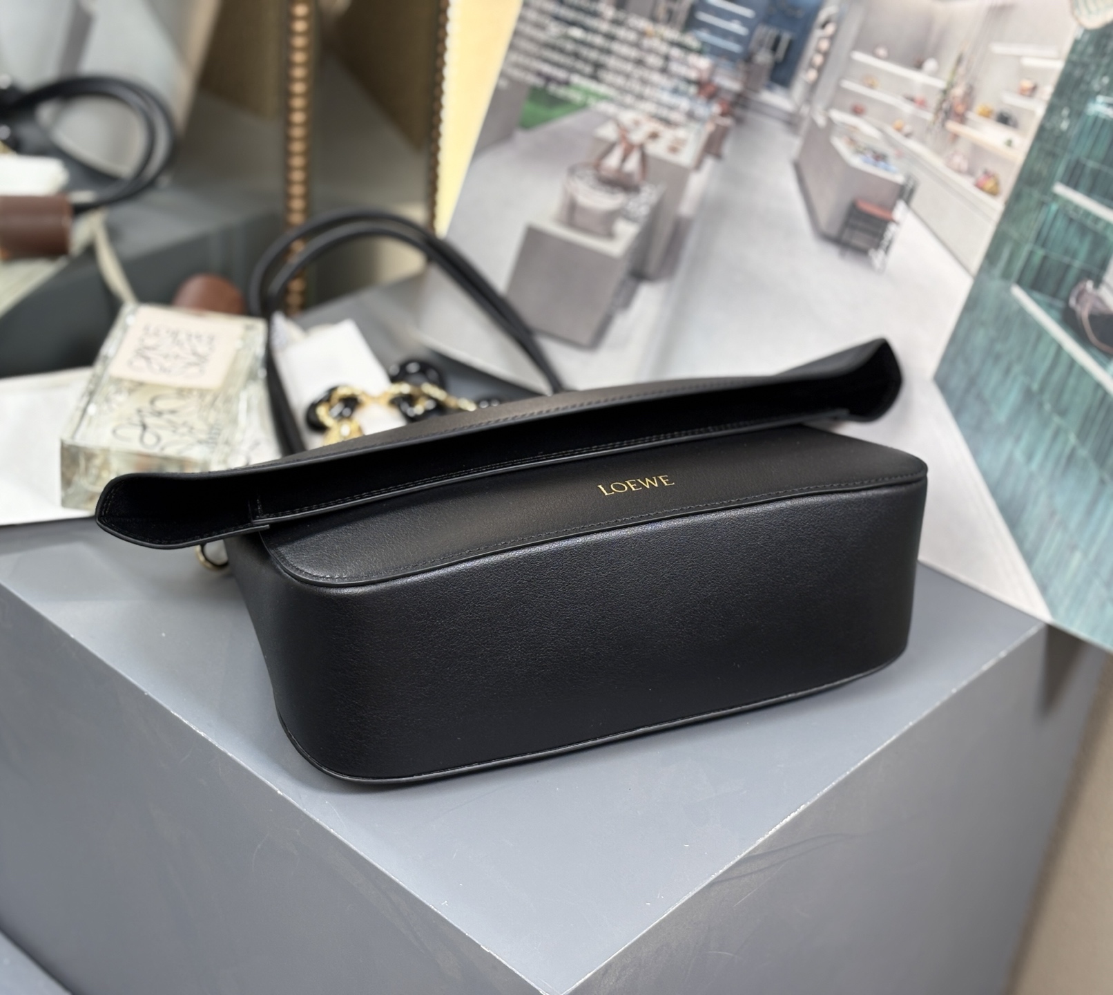 LOEWE Medium Ola bag in smooth calfskin