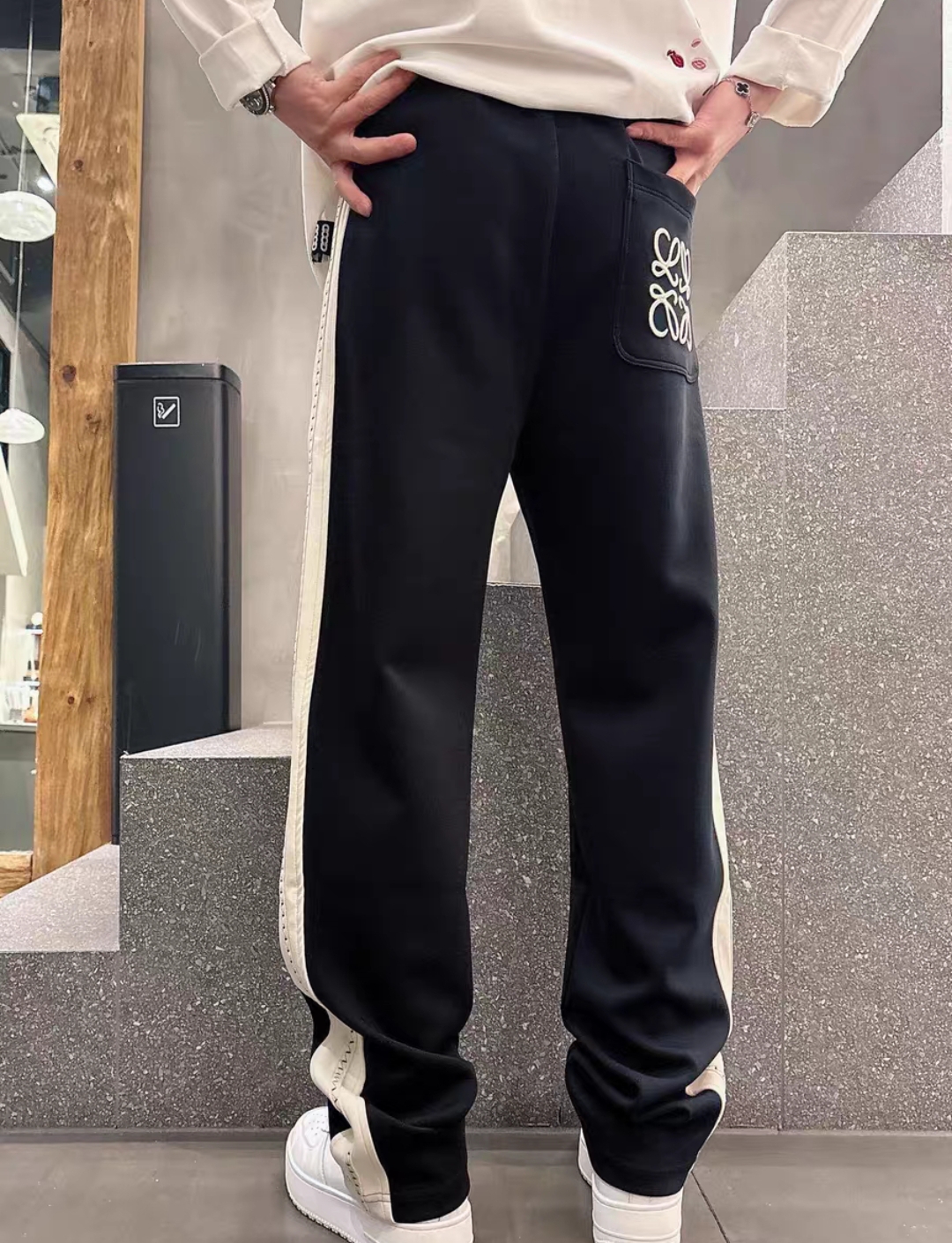 Loewe Embroidered Sweatpants