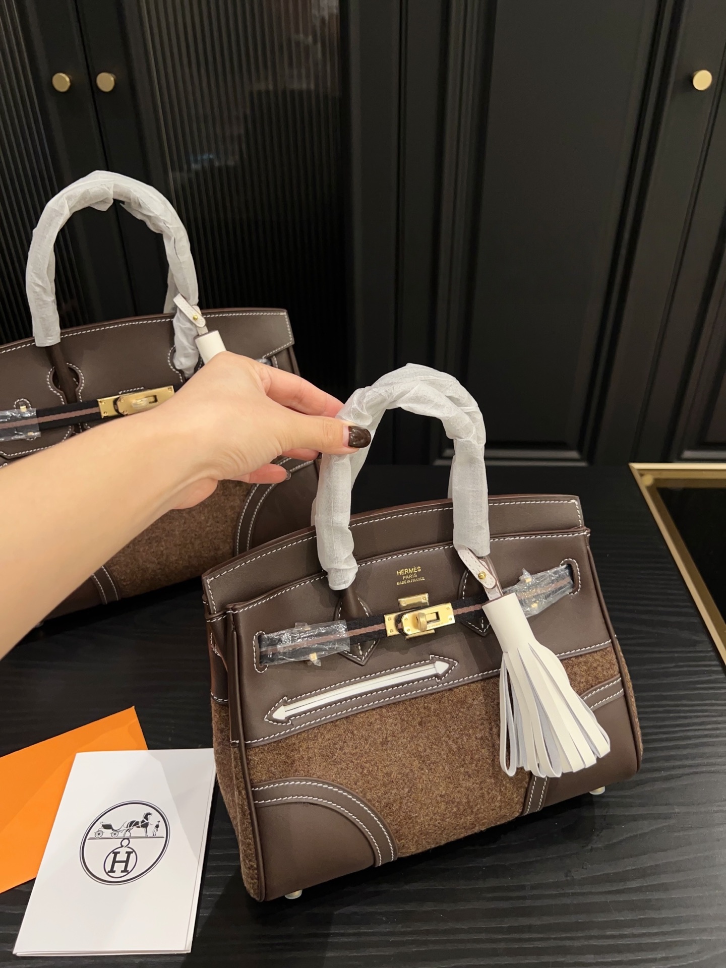 Hermès Birkin 25 Go Team Palladium Bag