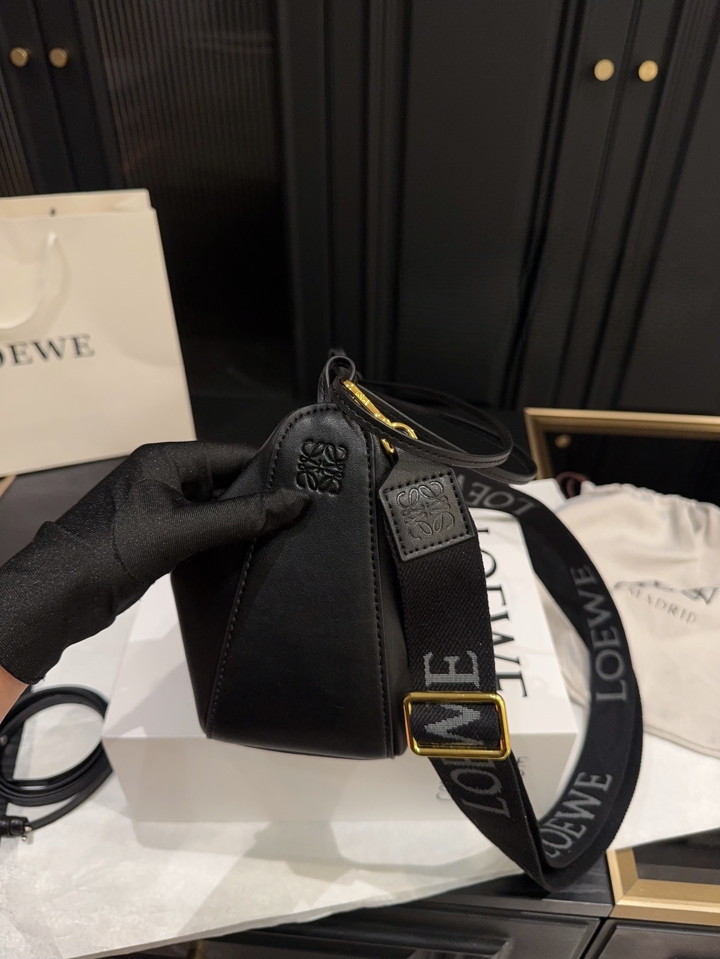 Loewe Hammock Hobo Shoulder Bag