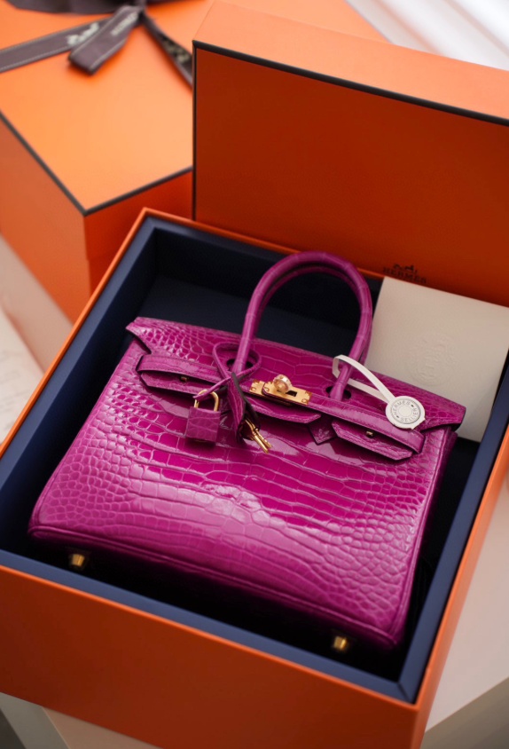 Hermès Birkin 30 crocodile skin