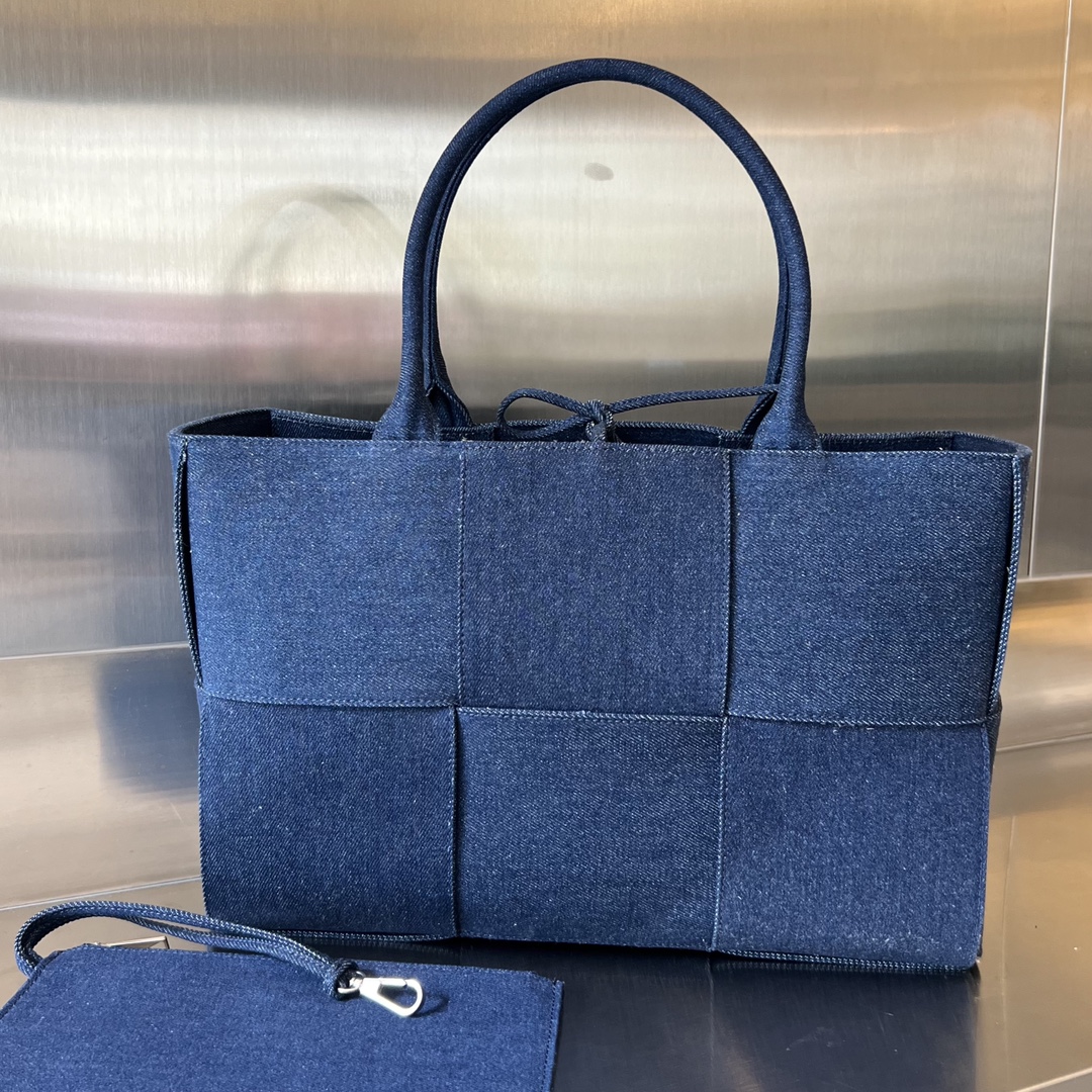 Bottega Veneta Denim Mini Tote Bag
