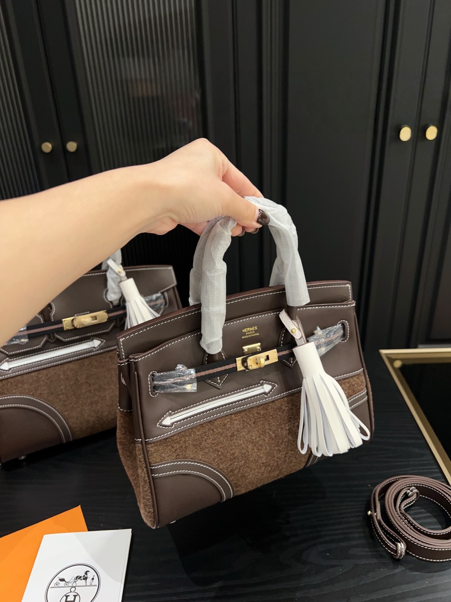 Hermès Birkin 25 Go Team Palladium Bag