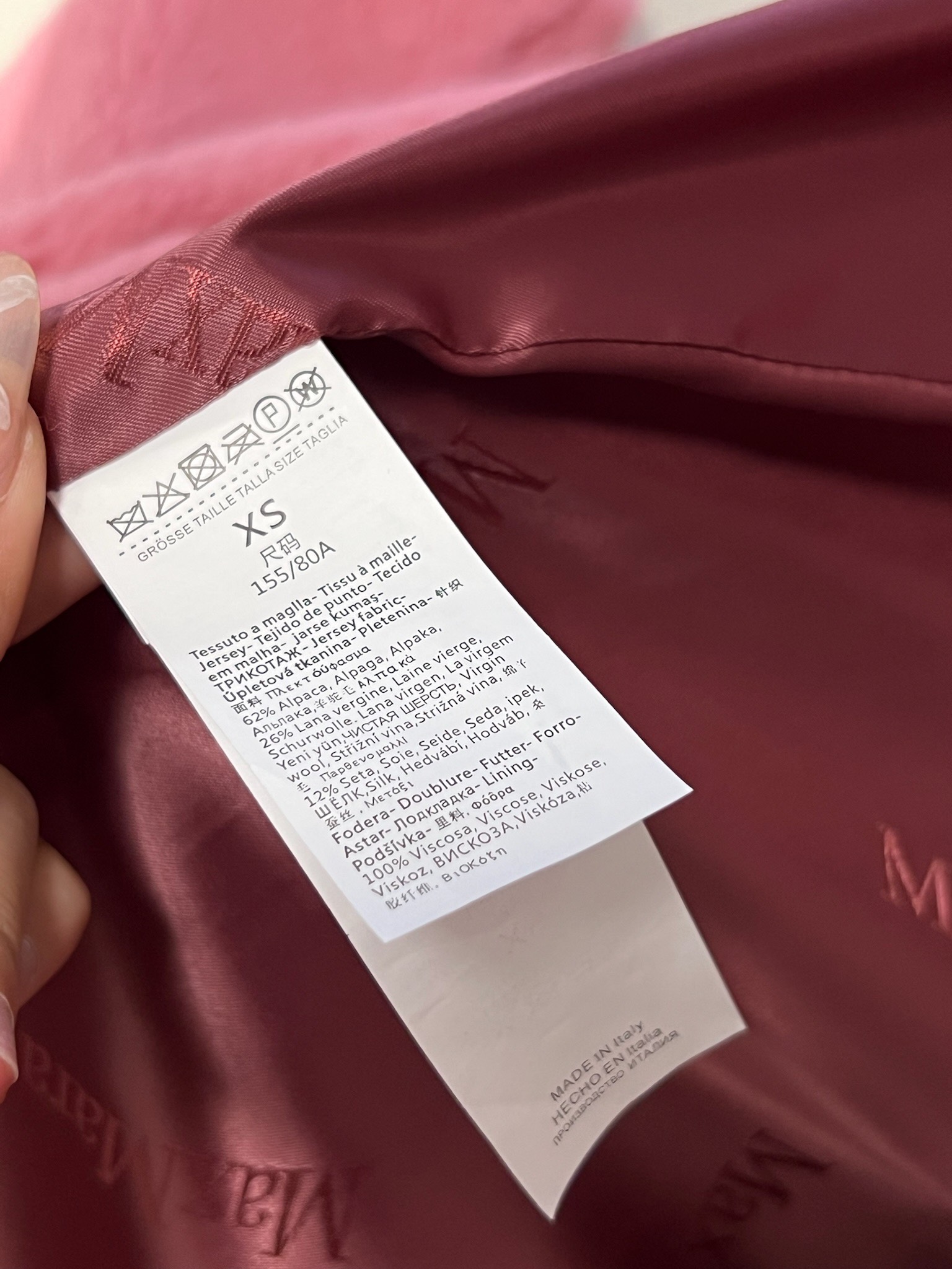 Max mara teddy bear icon coat