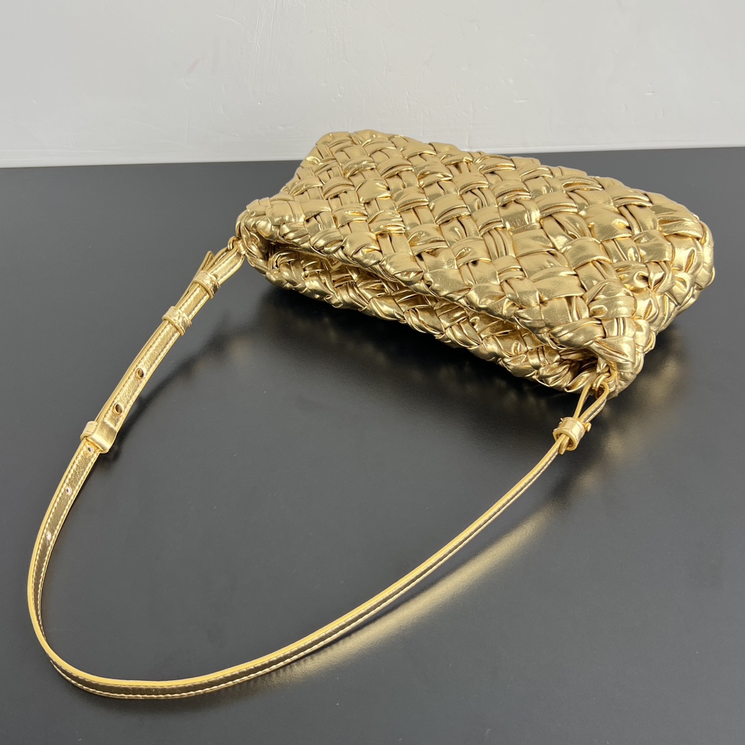 Bottega Veneta Multi Lambskin Kalimero Cha-Cha Shoulder Bag
