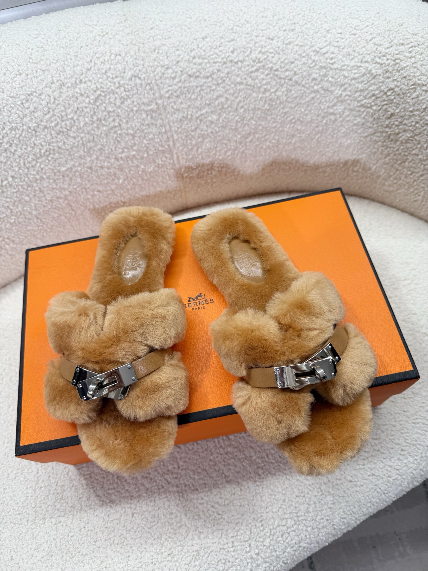 Hermès — New Wool Slippers