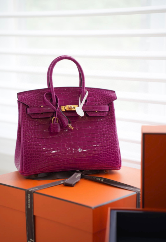 Hermès Birkin 30 crocodile skin