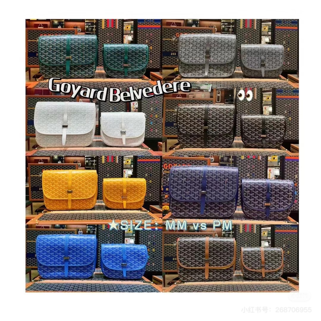 Goyard Belvédère shoulder bag