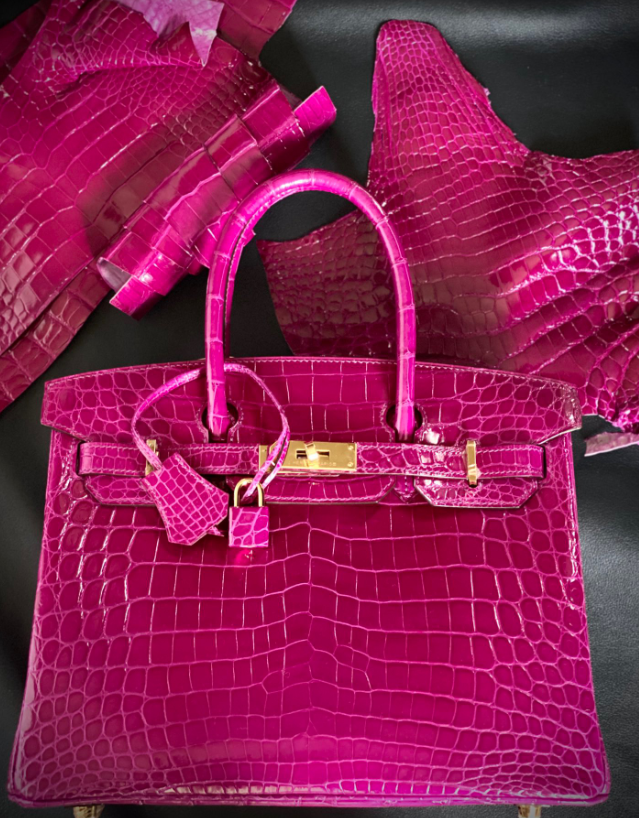 Hermès Birkin 30 crocodile skin