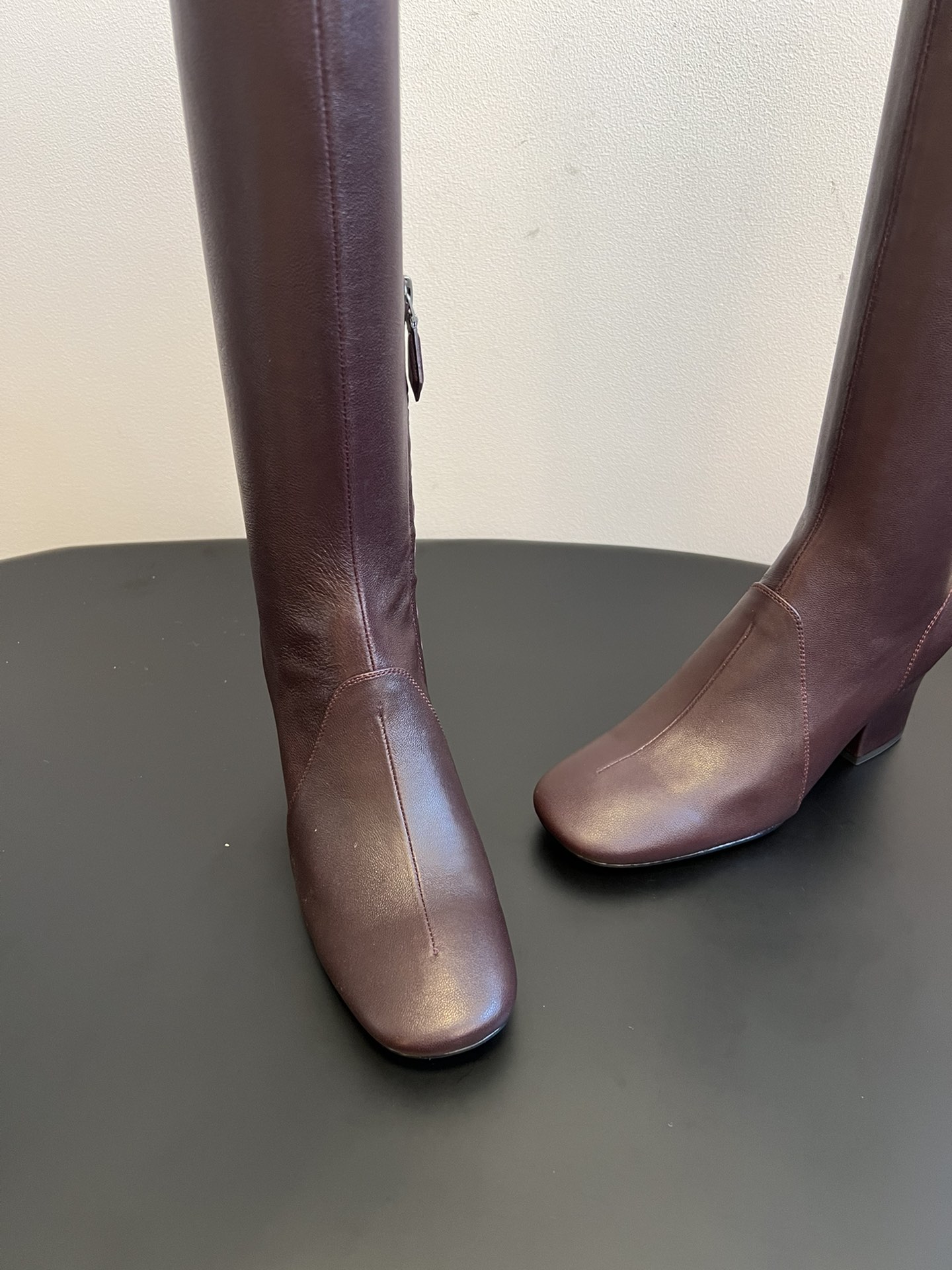 Miu miu High boots with buckle