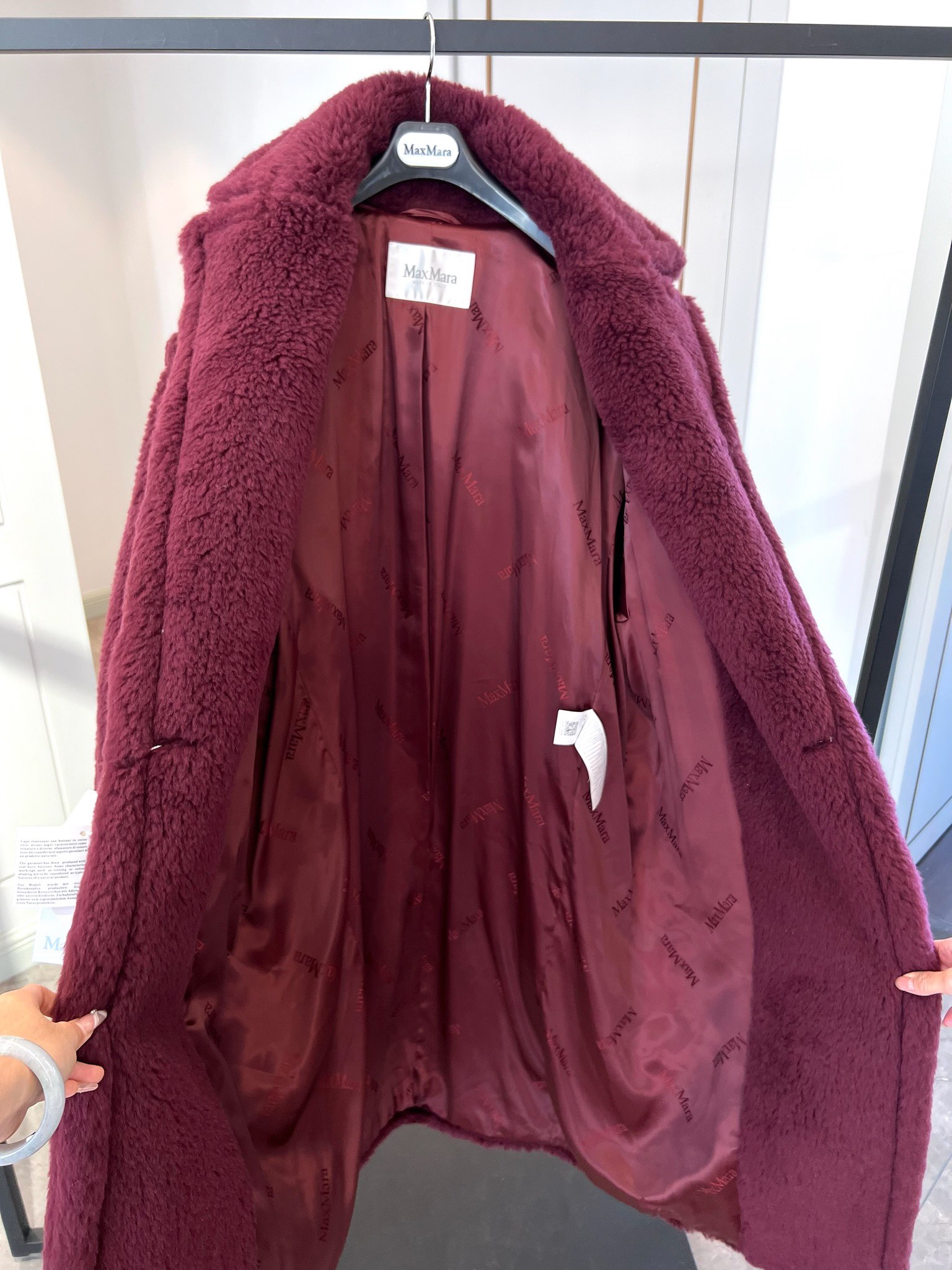 Max mara teddy bear icon coat