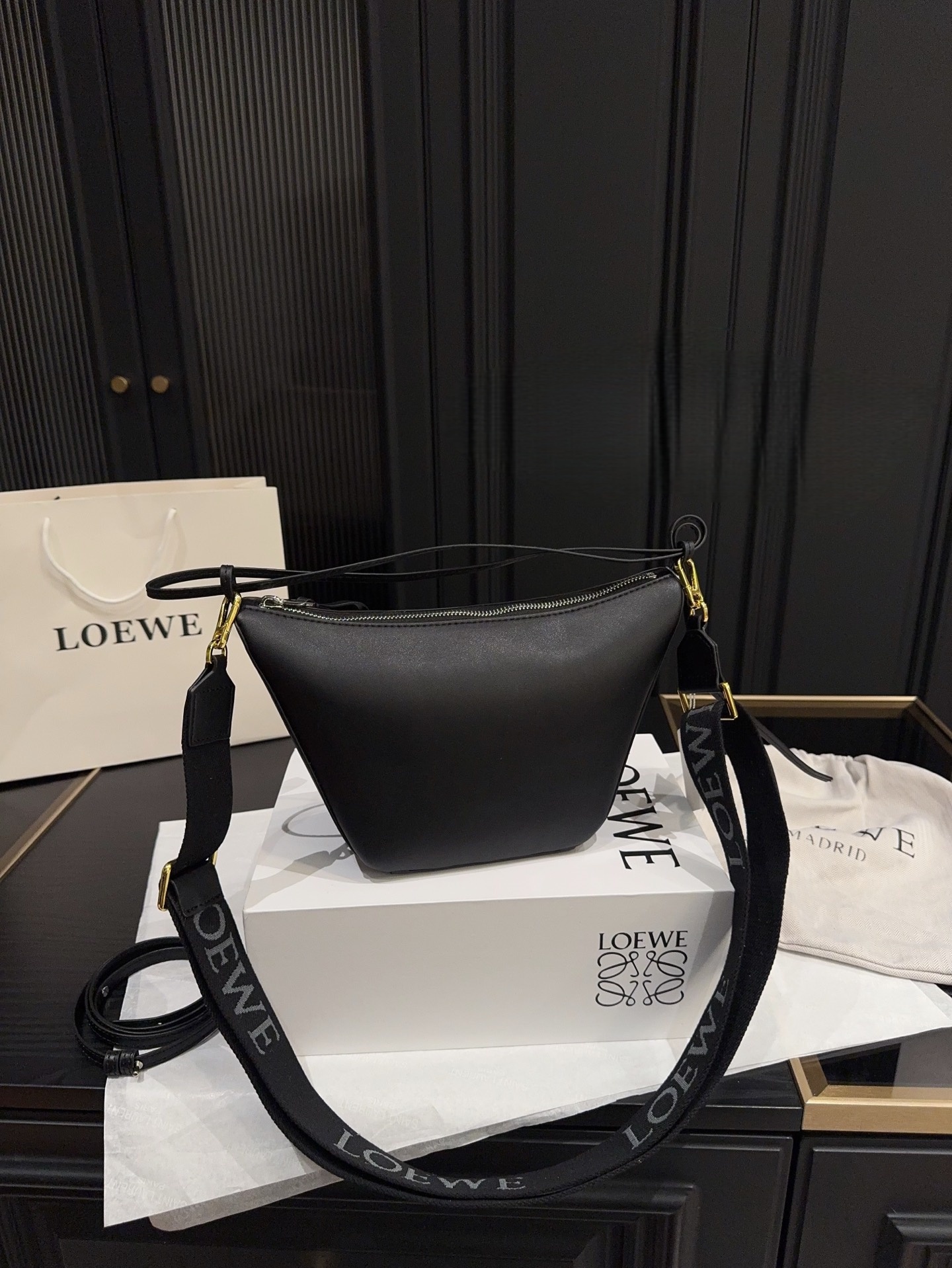 Loewe Hammock Hobo Shoulder Bag