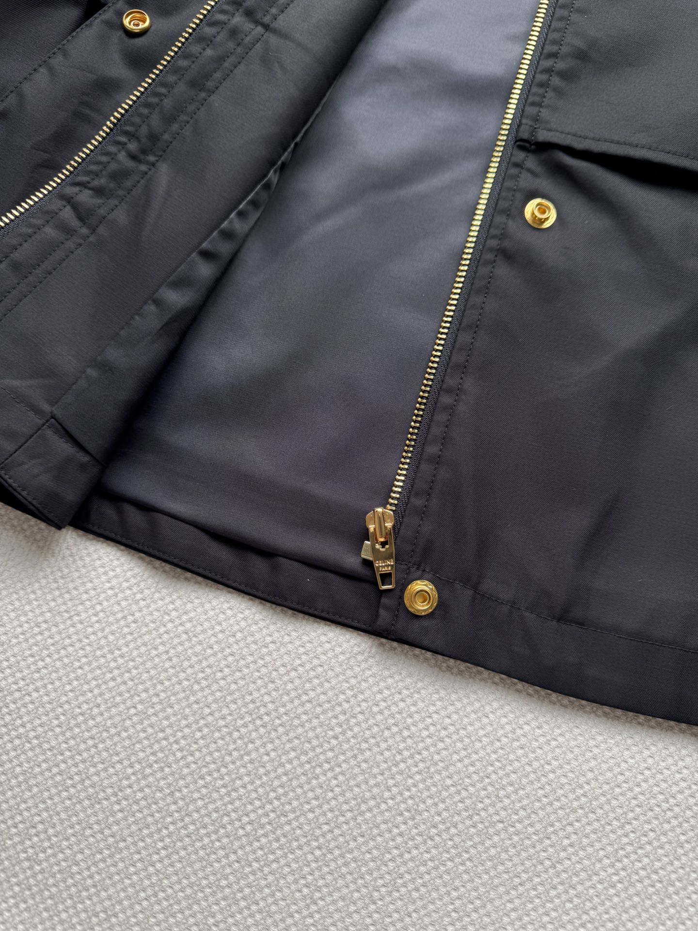 CELINE 25FW Zip-Up Jacket