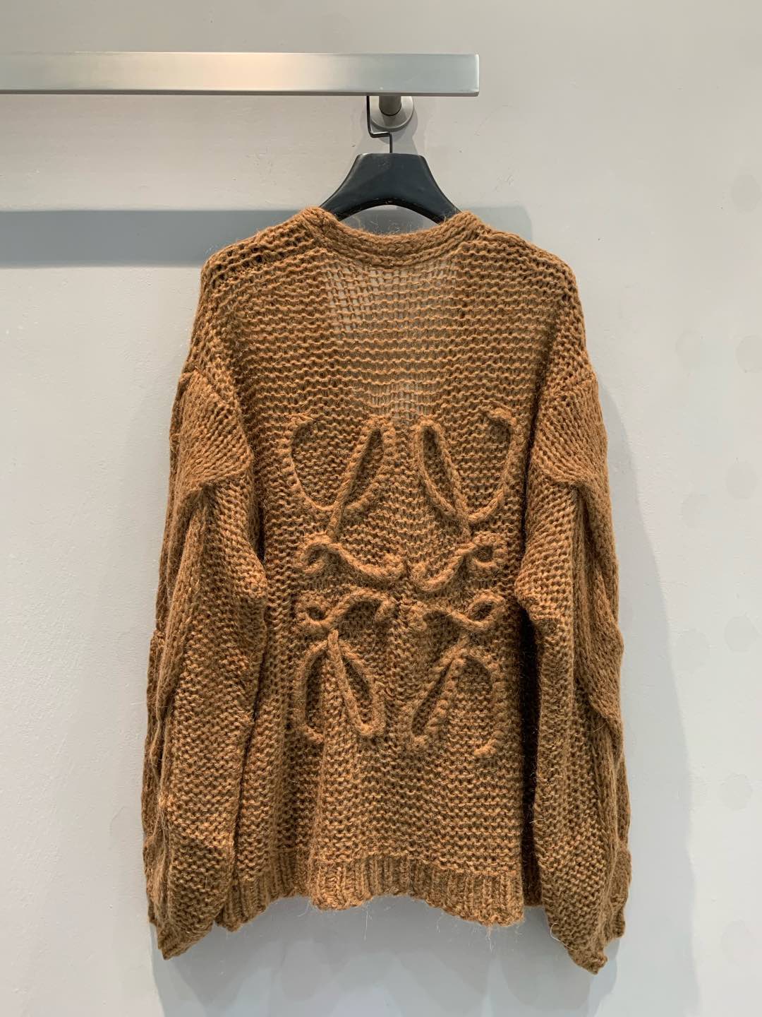Loewe Anagram mohair and wool-blend cardigan