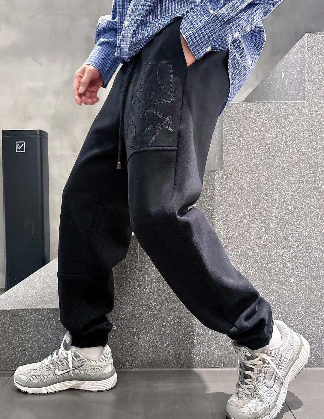 Loewe Black Casual Sweatpants