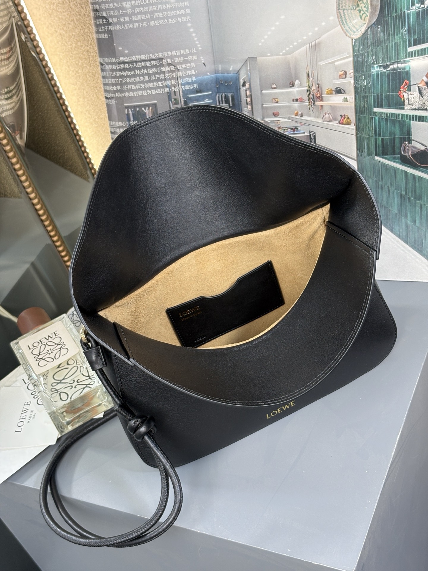 LOEWE Medium Ola bag in smooth calfskin