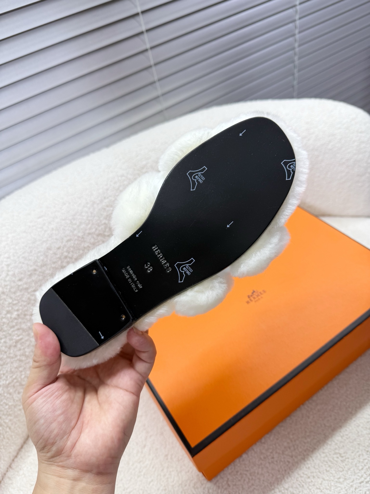 Hermès — New Wool Slippers