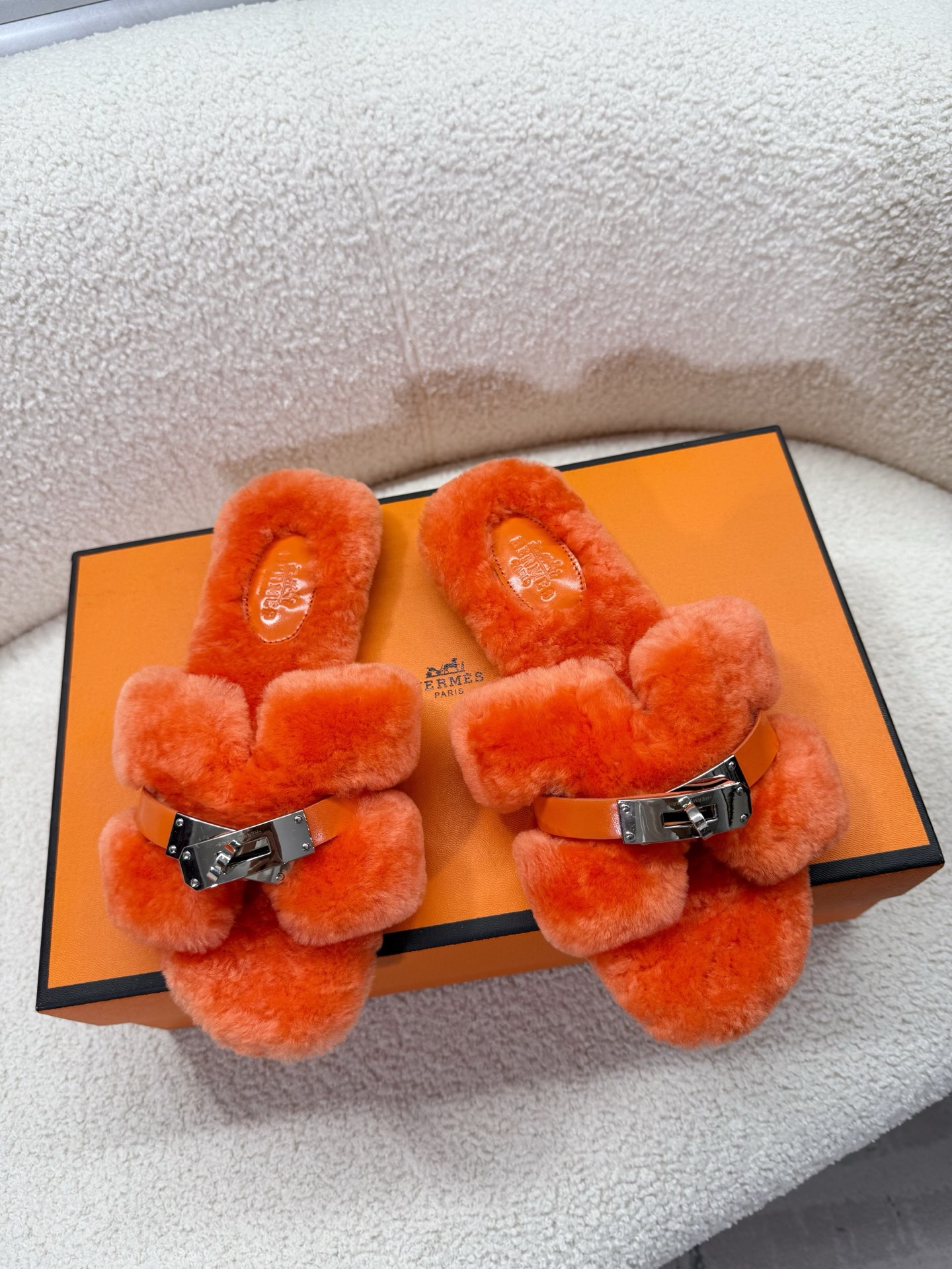Hermès — New Wool Slippers