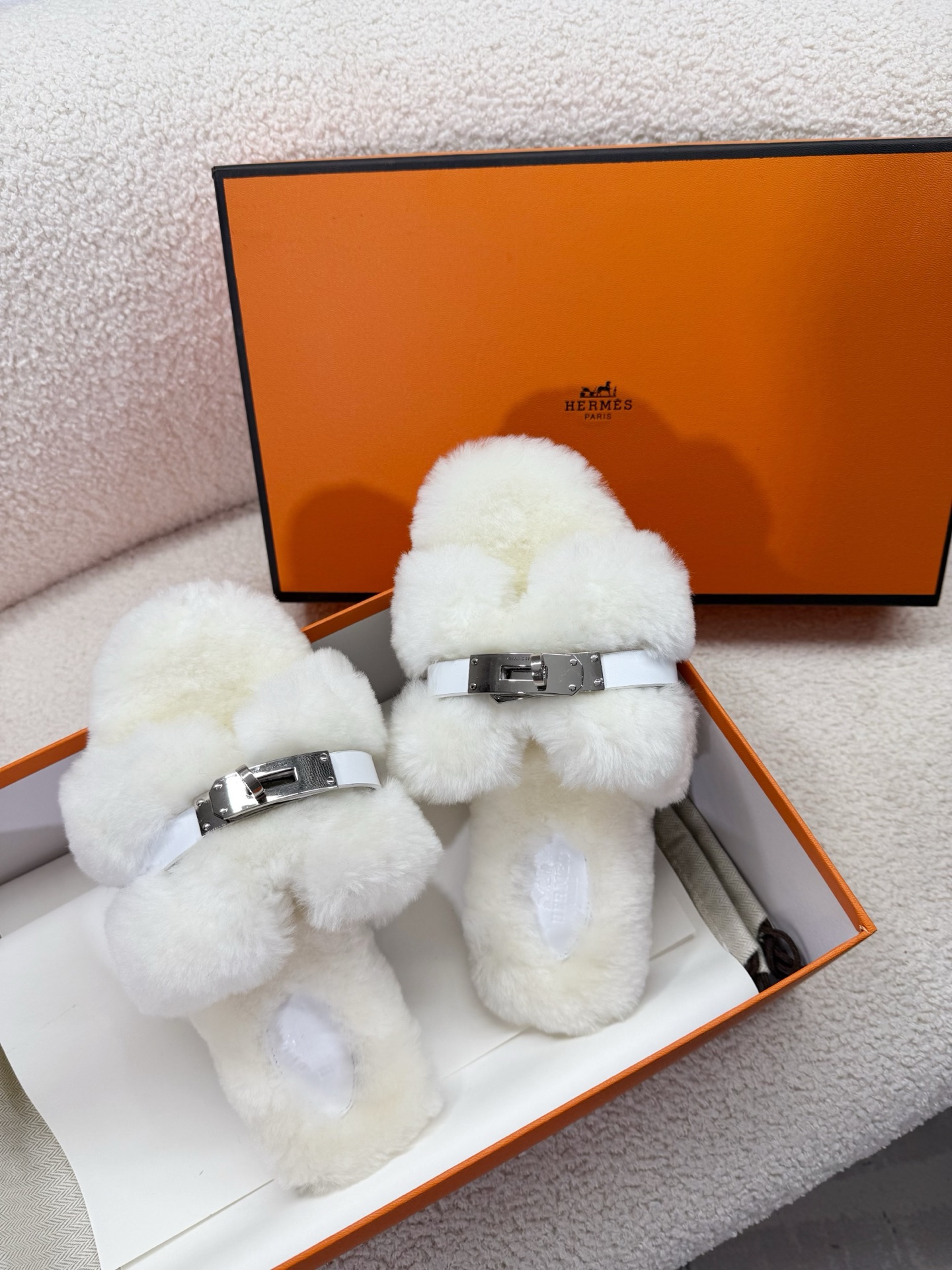 Hermès — New Wool Slippers