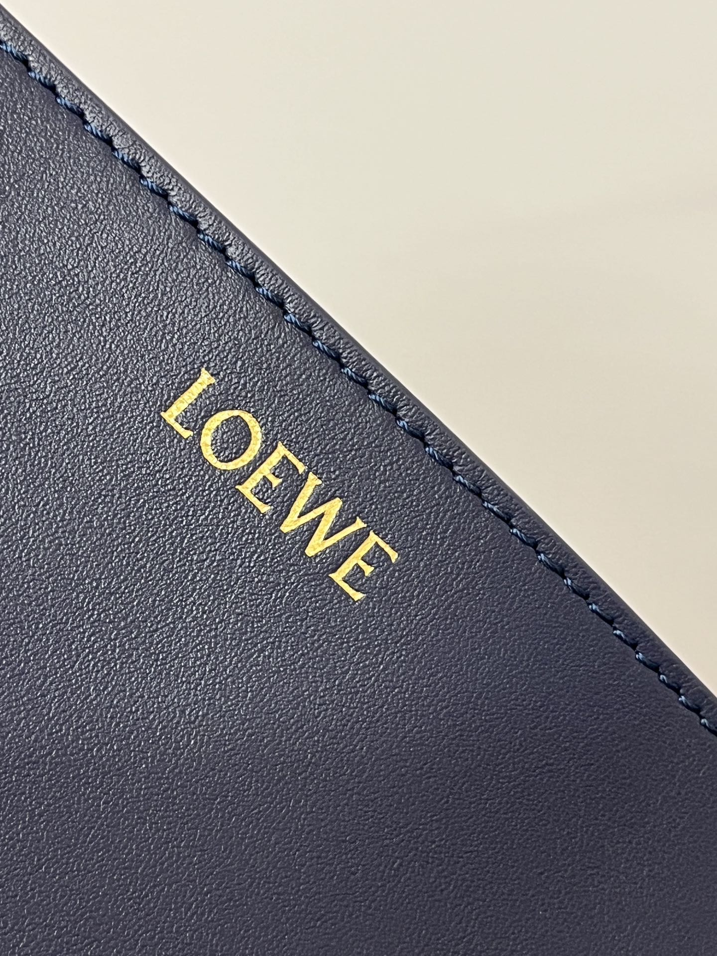 LOEWE Medium Puzzle Fold tote in shiny calfskin