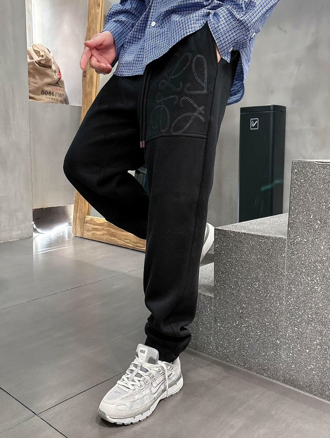 Loewe Black Casual Sweatpants