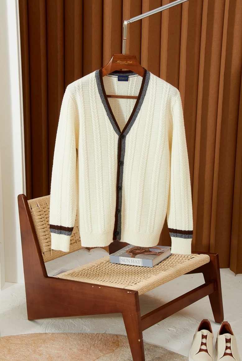 Loro Piana Knit Cashmere Blend Cardigan