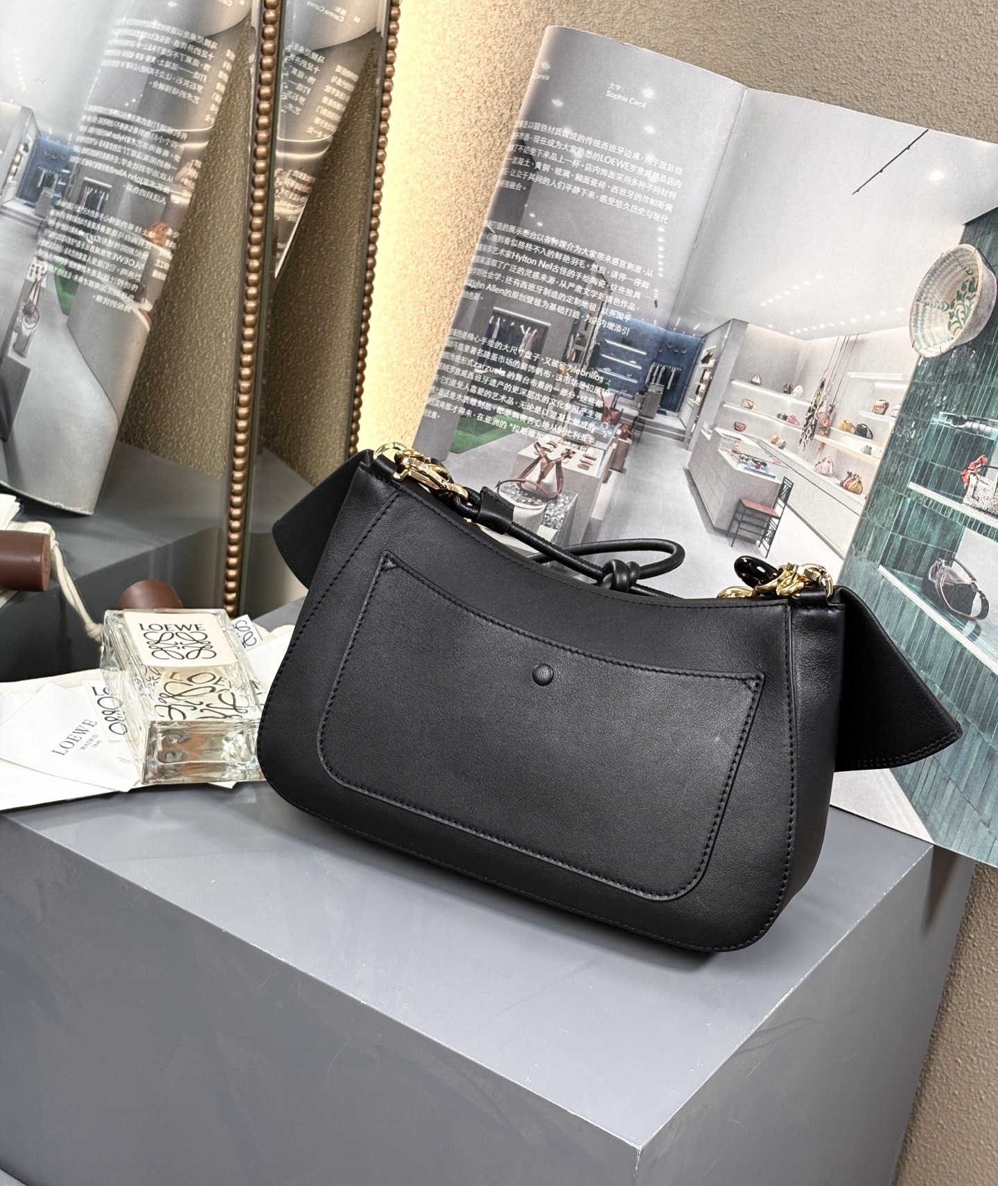 LOEWE Medium Ola bag in smooth calfskin