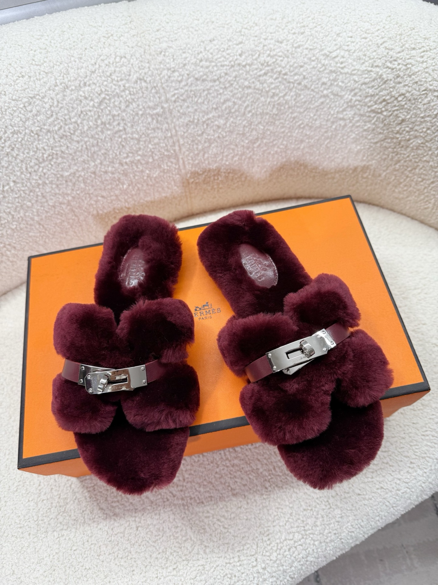 Hermès — New Wool Slippers