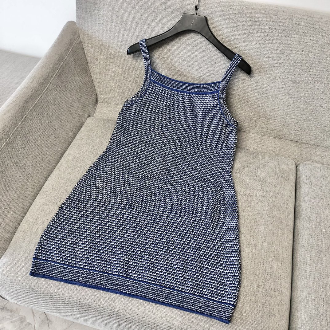 GUCCI Striped Cotton-Blend Bouclé Mini Dress