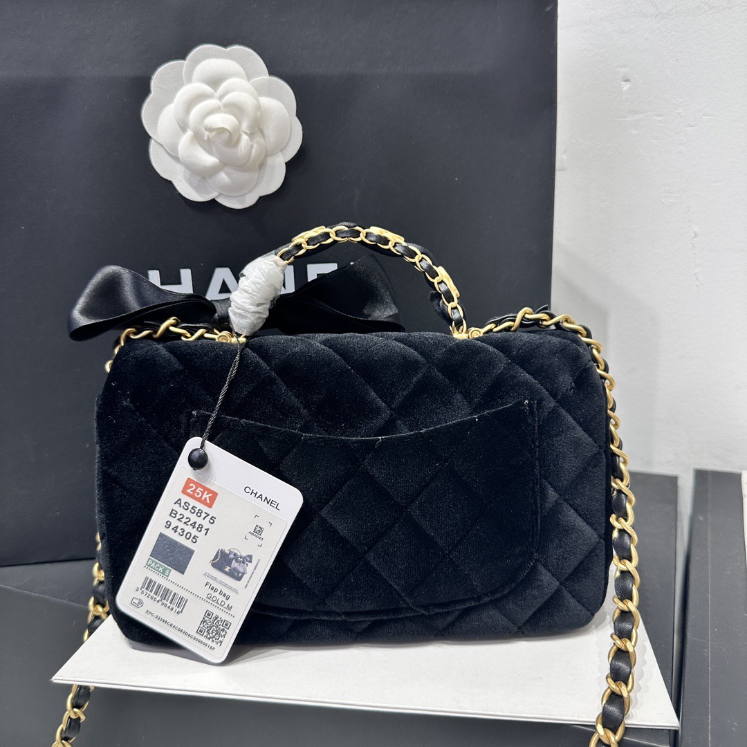 CHANEL Mini Flap Bag with Top Handle