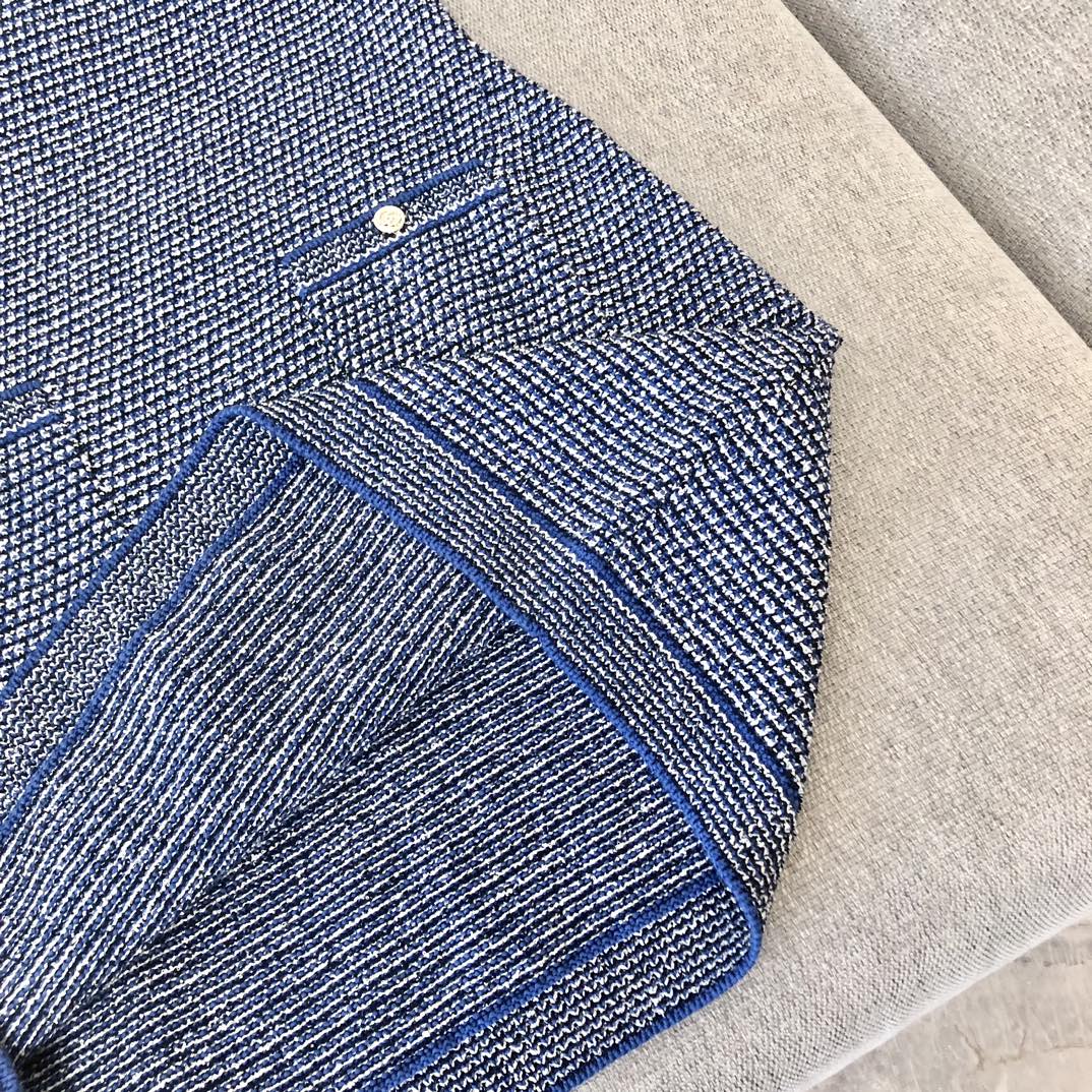 GUCCI Striped Cotton-Blend Bouclé Mini Dress