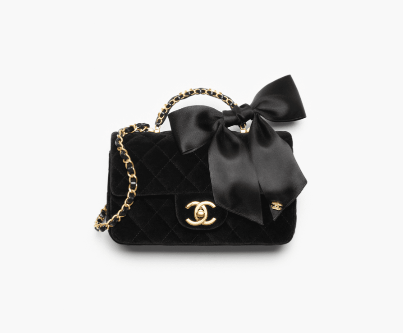 CHANEL Mini Flap Bag with Top Handle