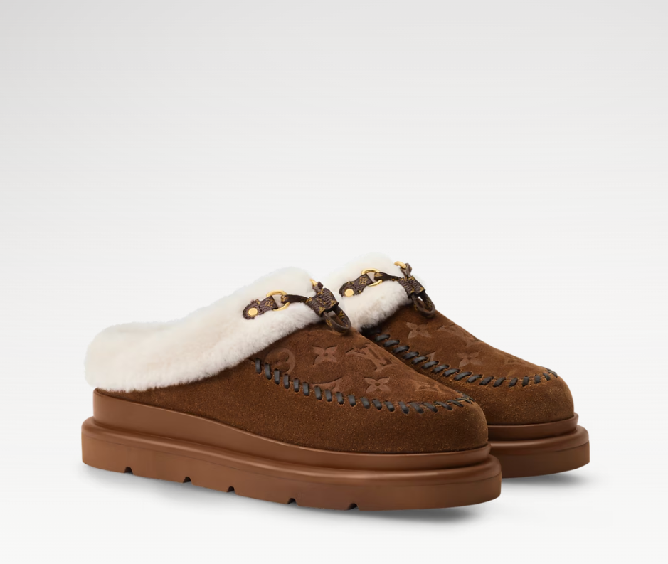 LOUIS VUITTON 1AITIL New Cortina Closed Mule