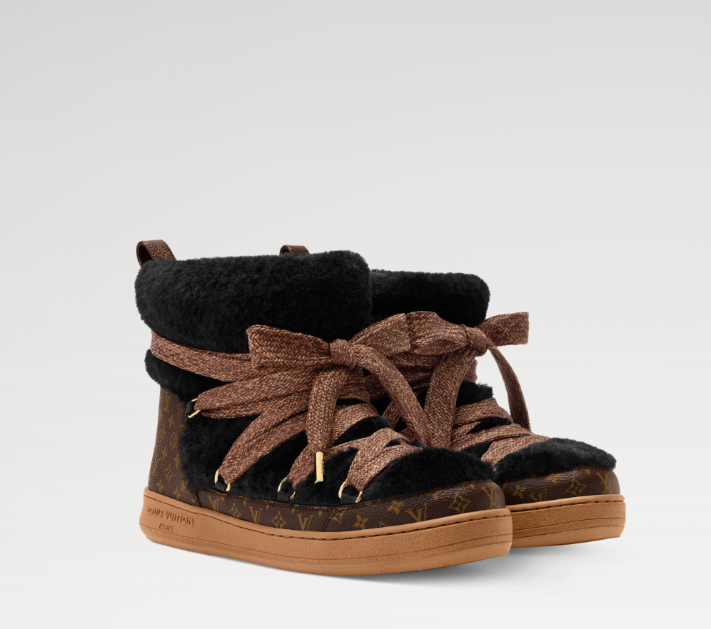 LOUIS VUITTON 1AIV13 New LV Cloud Lace-Up Ankle Boot Sneaker