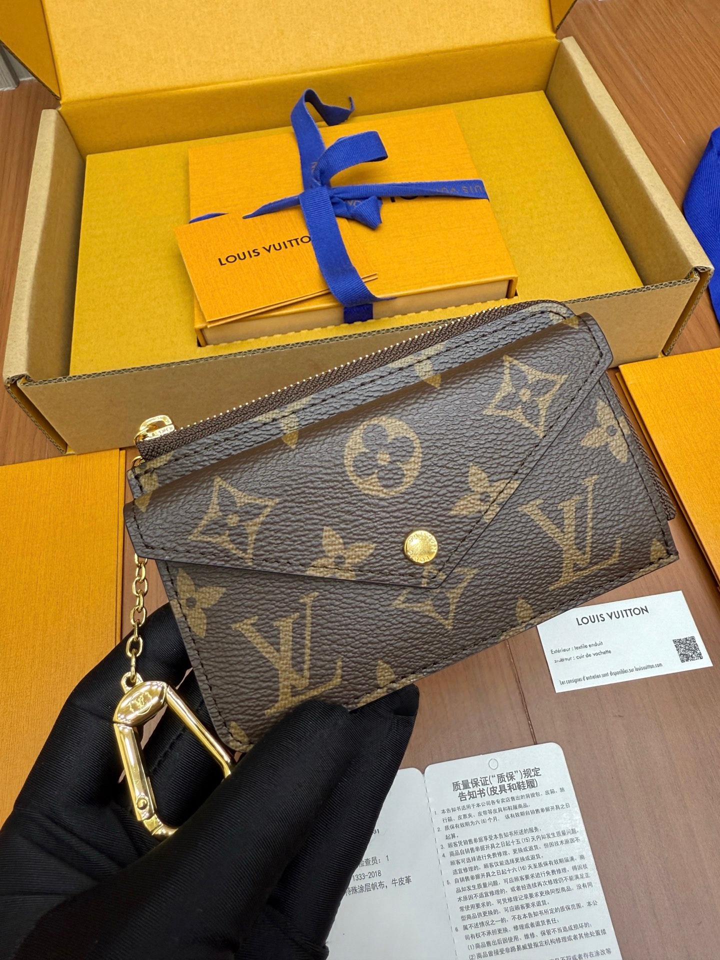 LOUIS VUITTON M69431 Card Holder Recto Verso