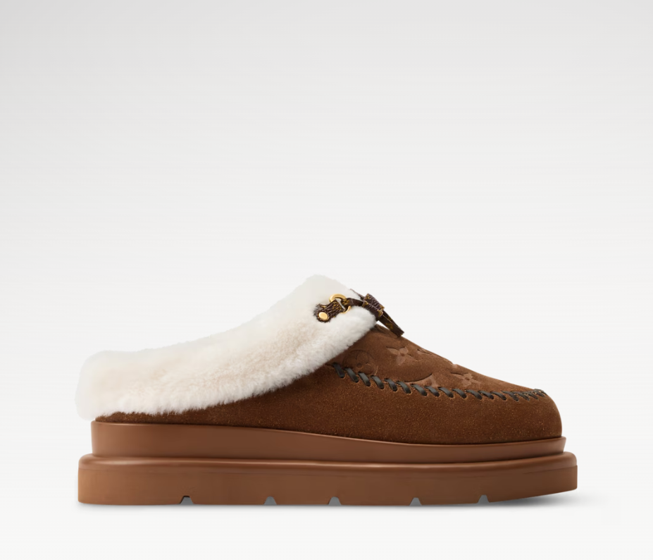 LOUIS VUITTON 1AITIL New Cortina Closed Mule