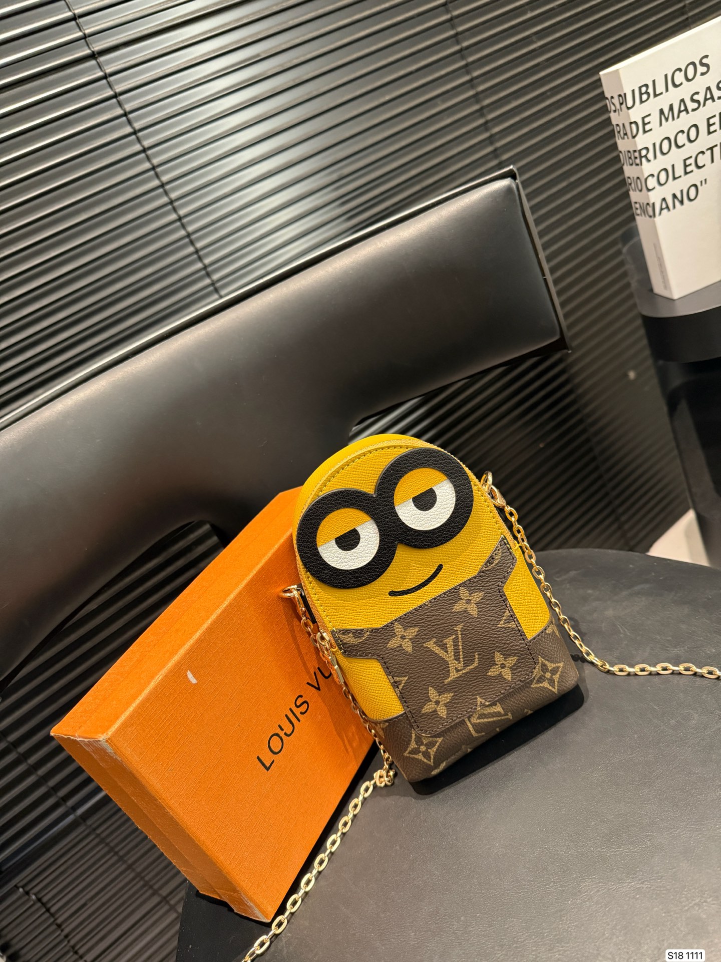 LV Remade – Super Cute Minions Coin Pouch