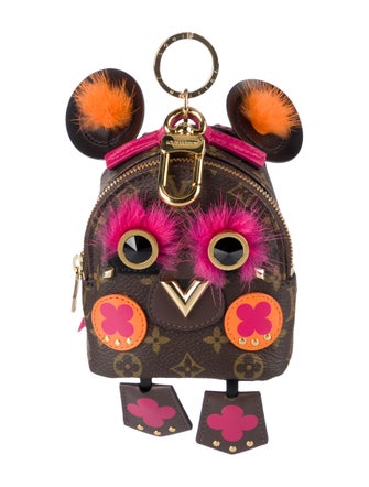 Louis Vuitton Mini Owl Backpack Keychain