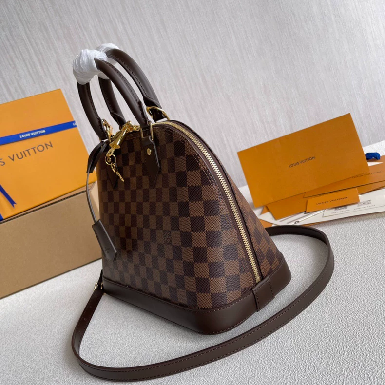 LOUIS VUITTON Alma Damier Ebene bag MM