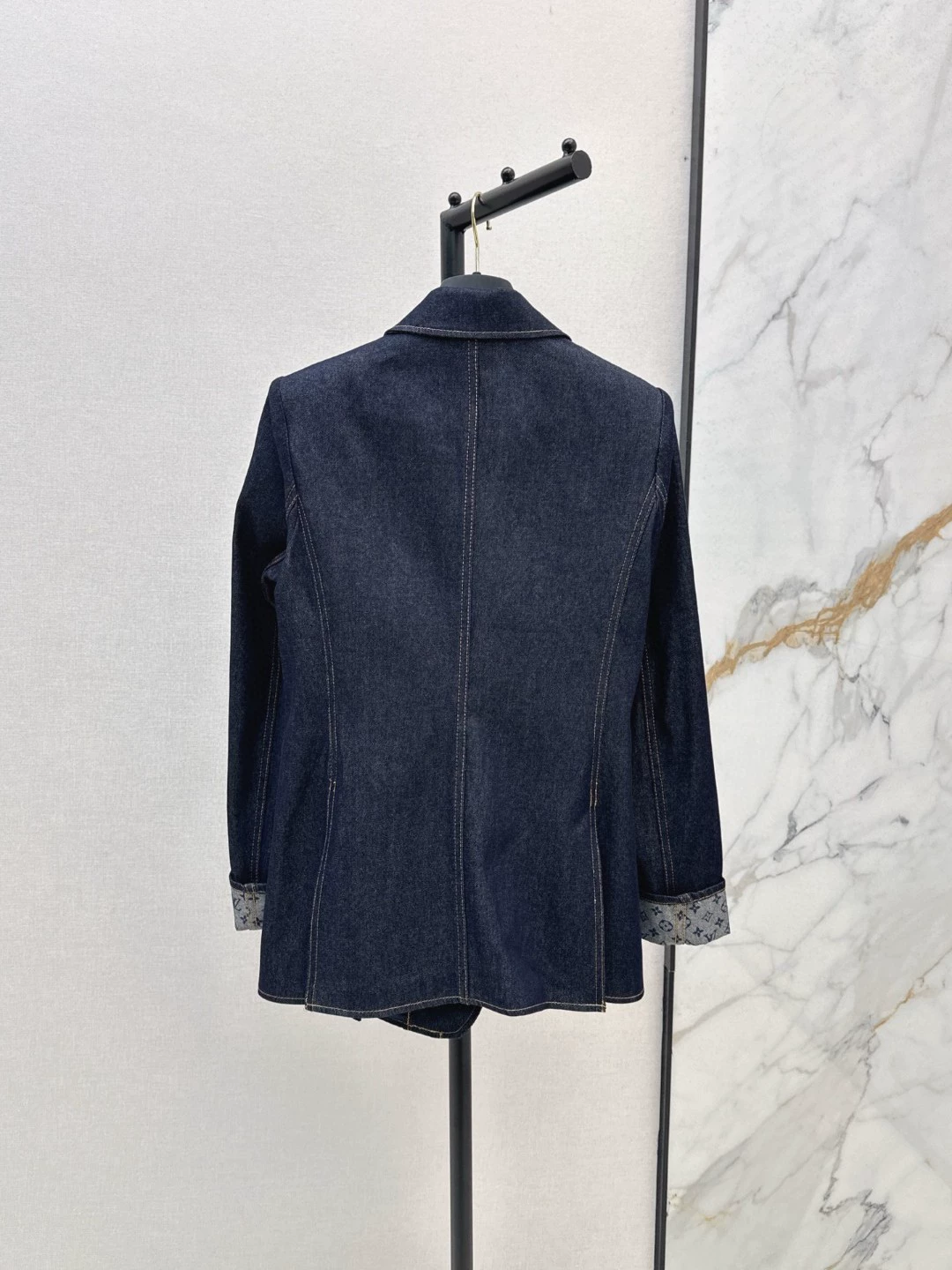 LV 1AI141 Denim Preppy Blazer