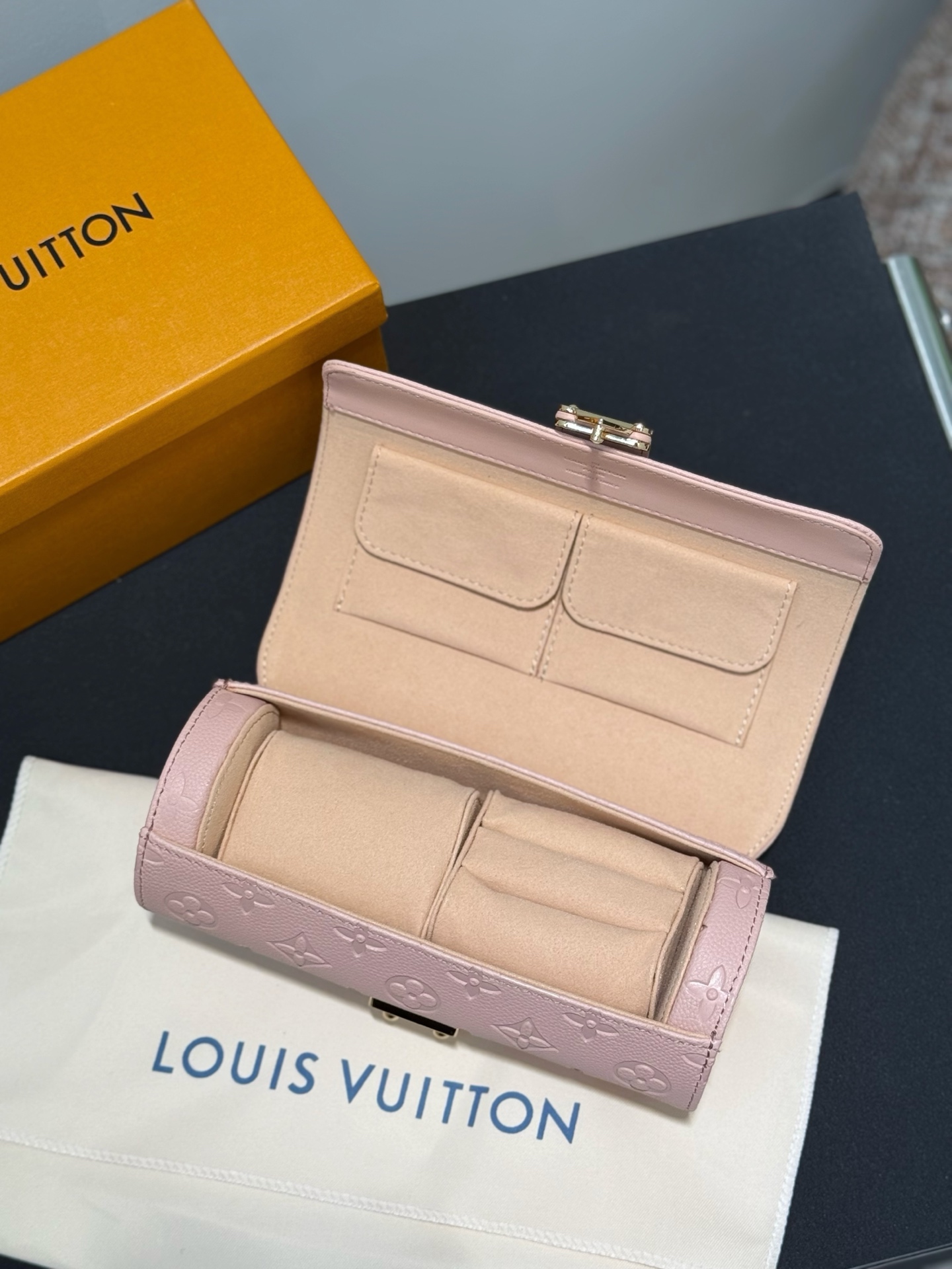 LOUIS VUITTON M10145 ETUI BIJOUX Jewelry & Watch Case