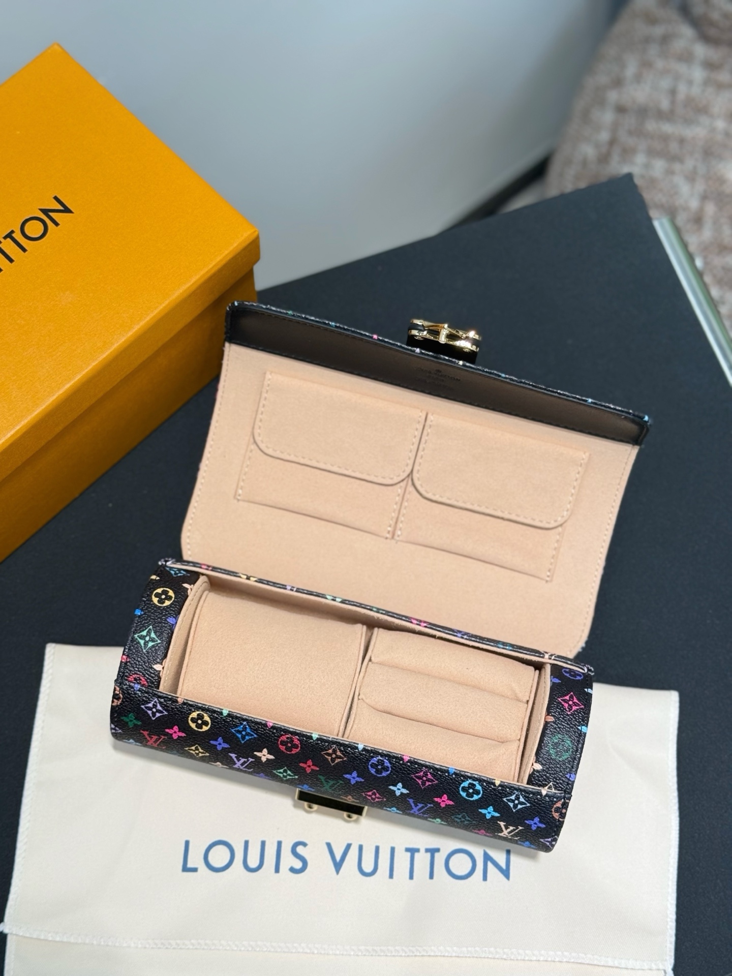 LOUIS VUITTON M10145 ETUI BIJOUX Jewelry & Watch Case