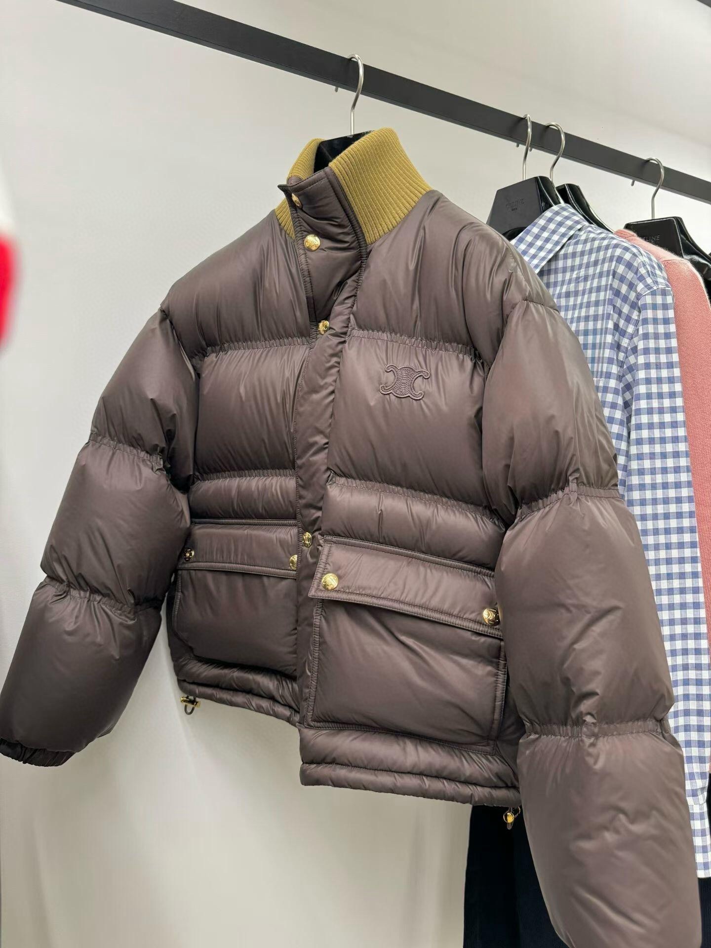 Celine puffer jacket IN light nylon