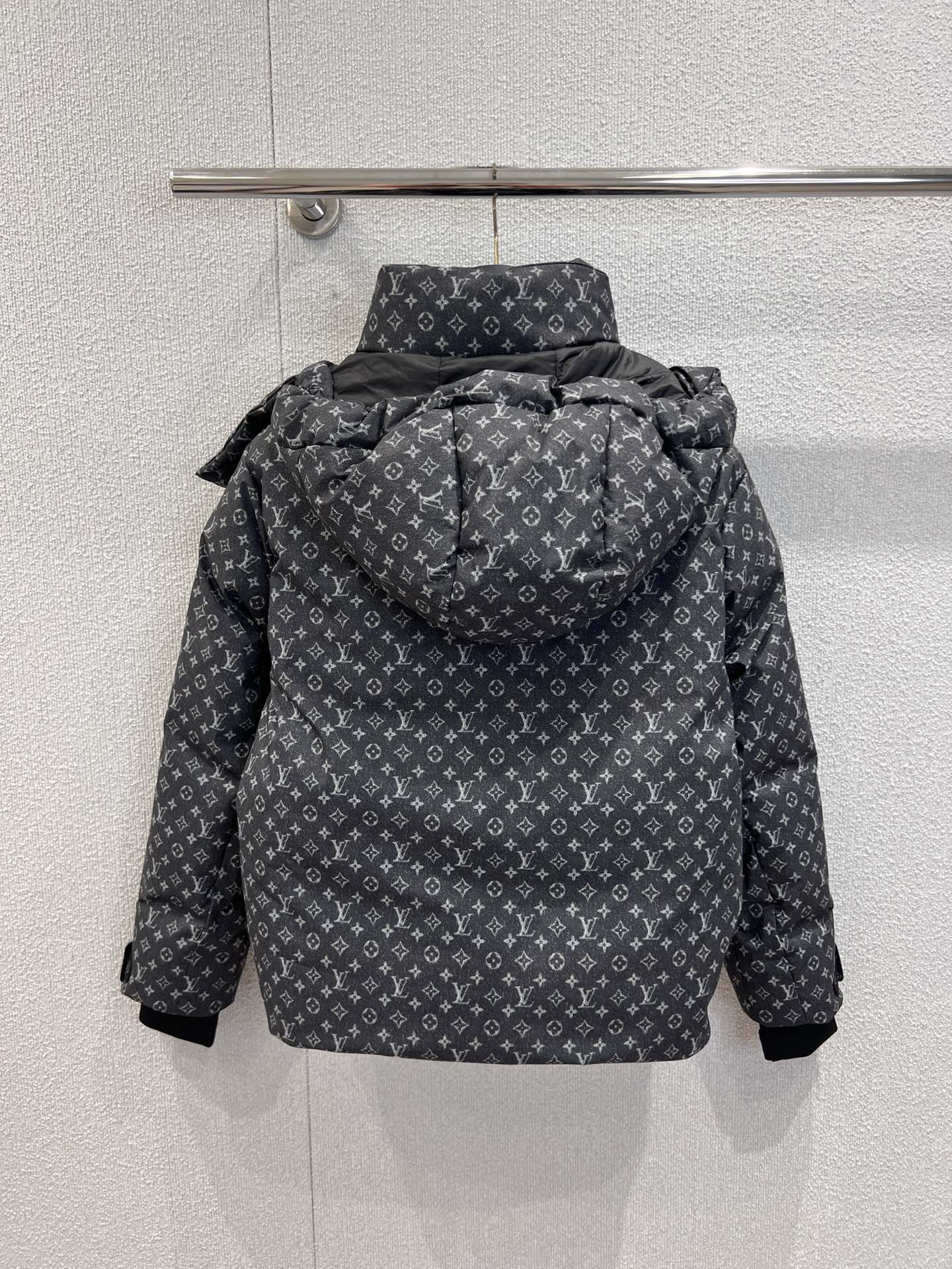 LOUIS VUITTON LV Ski Denim-Effect Monogram Ski Jacket