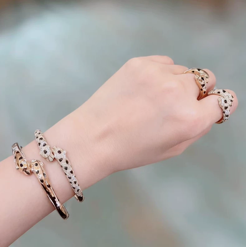 Cartier Double-Panther Head Bracelet