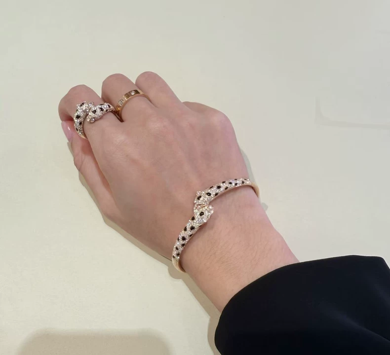 Cartier Double-Panther Head Bracelet