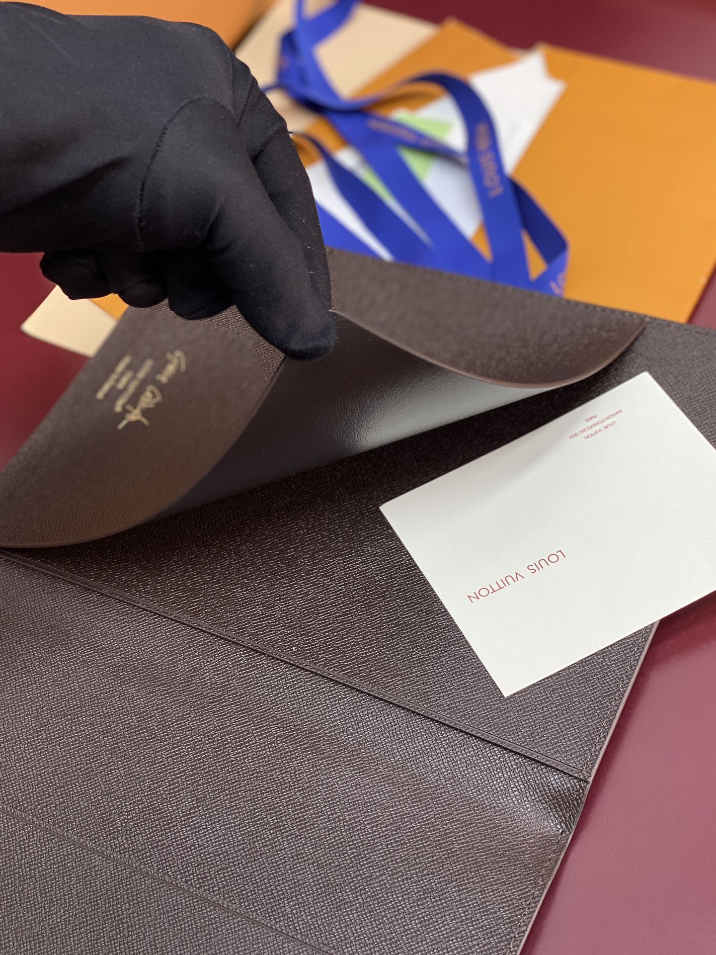 LOUIS VUITTON GI1395 Desk Agenda Cover MM