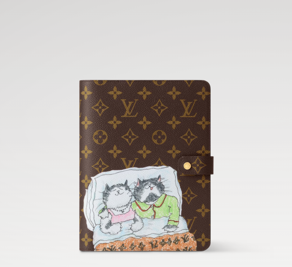LOUIS VUITTON GI1395 Desk Agenda Cover MM